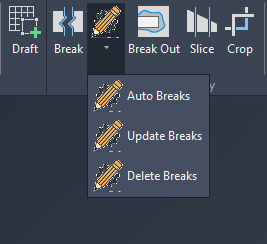 Drawing Assistant — Smart Breaks drop-down
